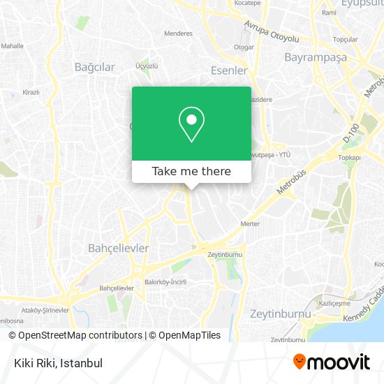 How To Get To Kiki Riki In Gungoren By Bus Metro Tram Cable Car Or Train