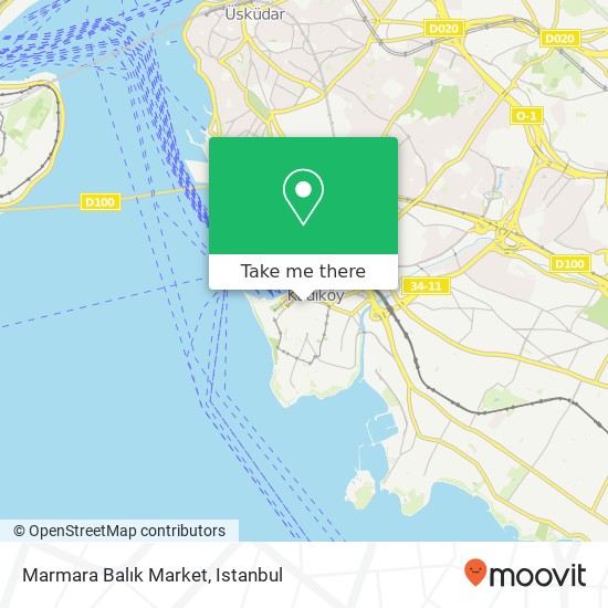 Marmara Balık Market map