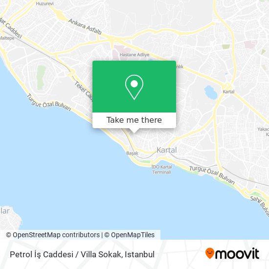 Petrol İş Caddesi / Villa Sokak map