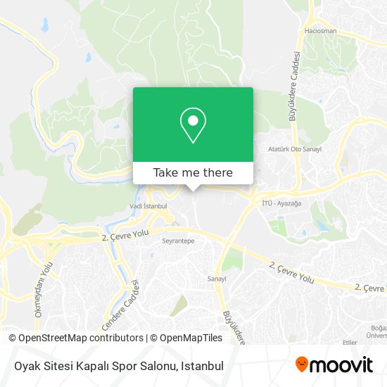 Oyak Sitesi Kapalı Spor Salonu map