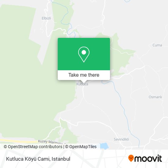 Kutluca Köyü Cami map