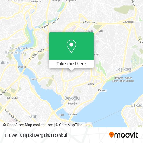 Halveti Uşşaki Dergahı map