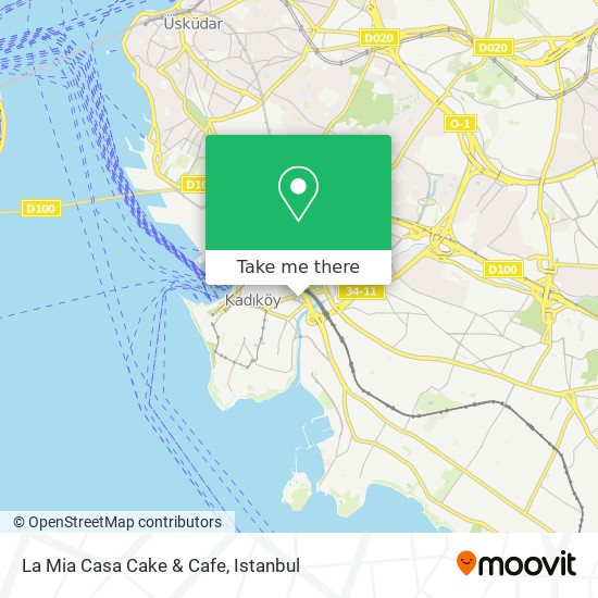 La Mia Casa Cake & Cafe map