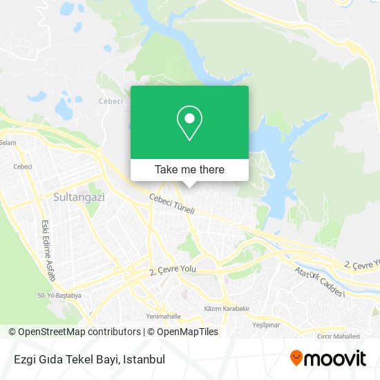Ezgi Gıda Tekel Bayi map