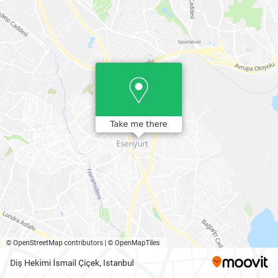 Diş Hekimi İsmail Çiçek map