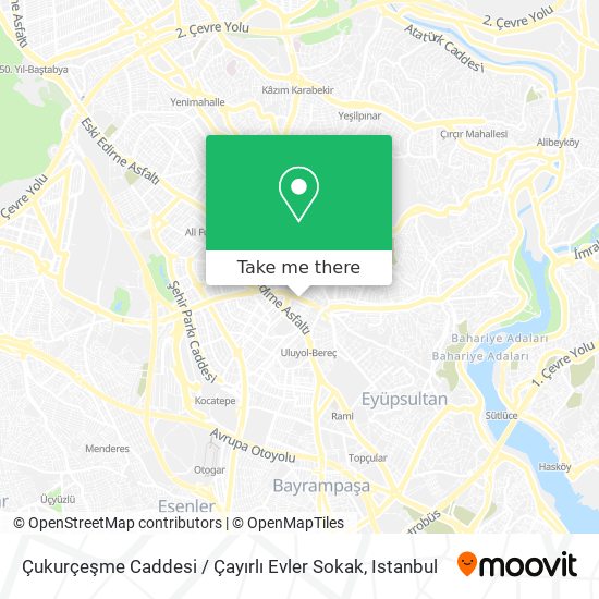 Çukurçeşme Caddesi / Çayırlı Evler Sokak map