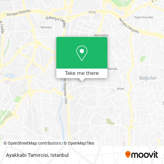 Ayakkabı Tamircisi map