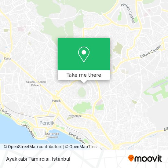 Ayakkabı Tamircisi map