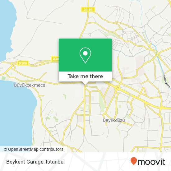 Beykent Garage map