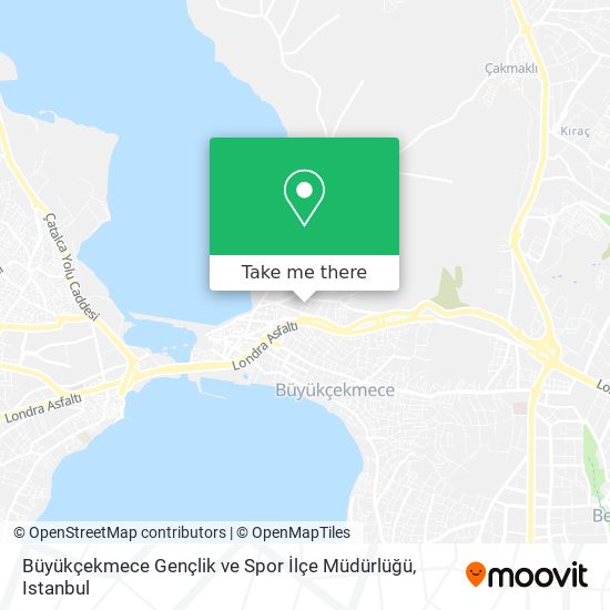 Büyükçekmece Gençlik ve Spor İlçe Müdürlüğü map