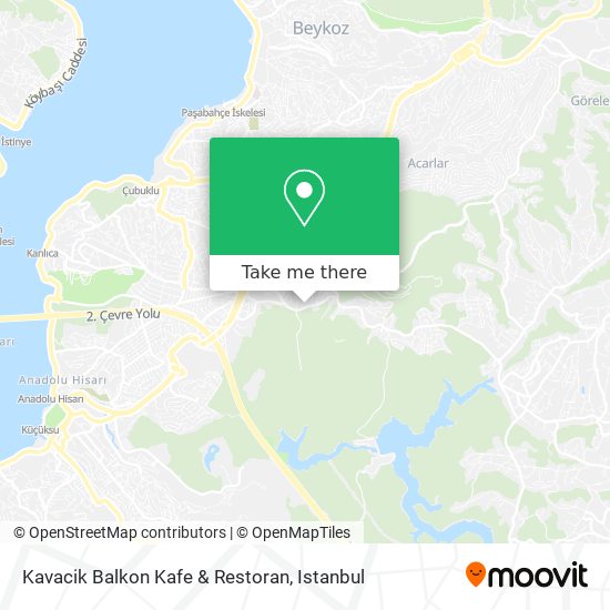 Kavacik Balkon Kafe & Restoran map