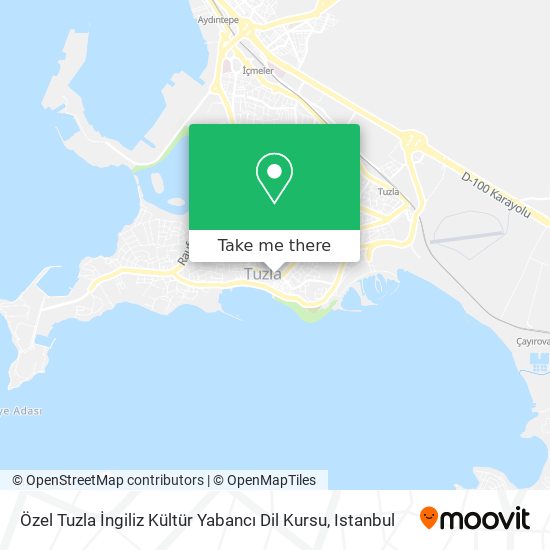 Özel Tuzla İngiliz Kültür Yabancı Dil Kursu map