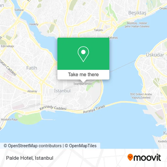 Palde Hotel map