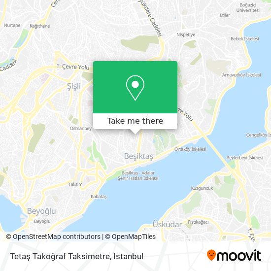 Tetaş Takoğraf Taksimetre map
