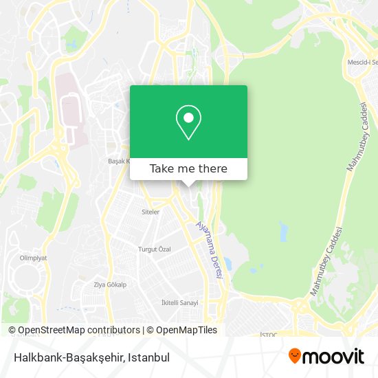 Halkbank-Başakşehir map