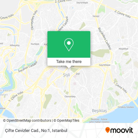 Çifte Cevizler Cad., No:1 map