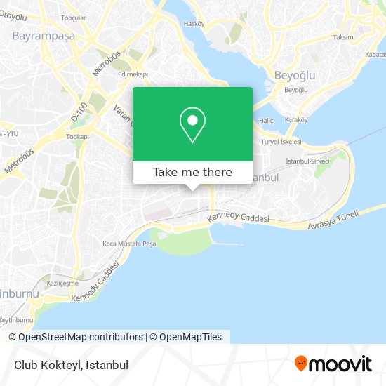 Club Kokteyl map