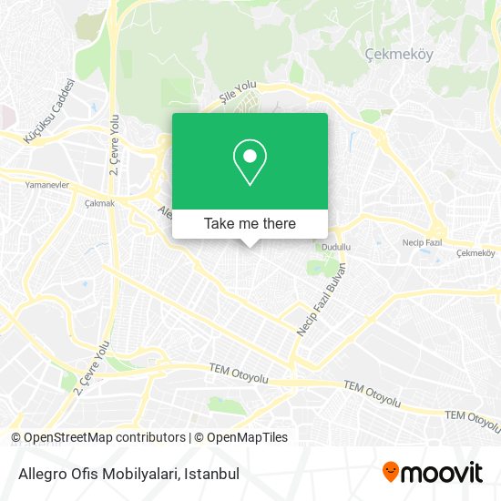 Allegro Ofis Mobilyalari map