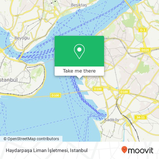 Haydarpaşa Liman İşletmesi map