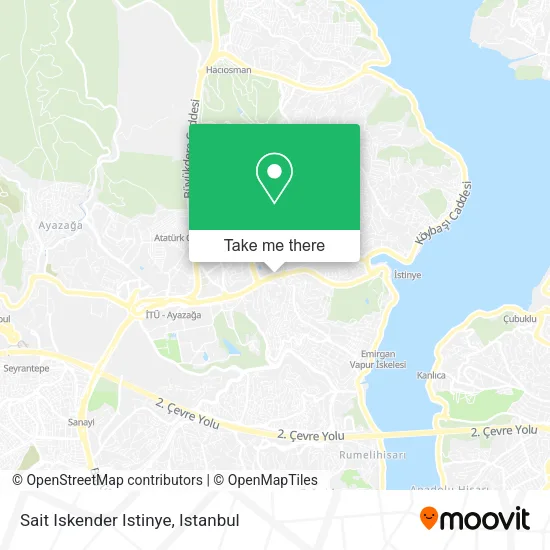 Sait Iskender Istinye map