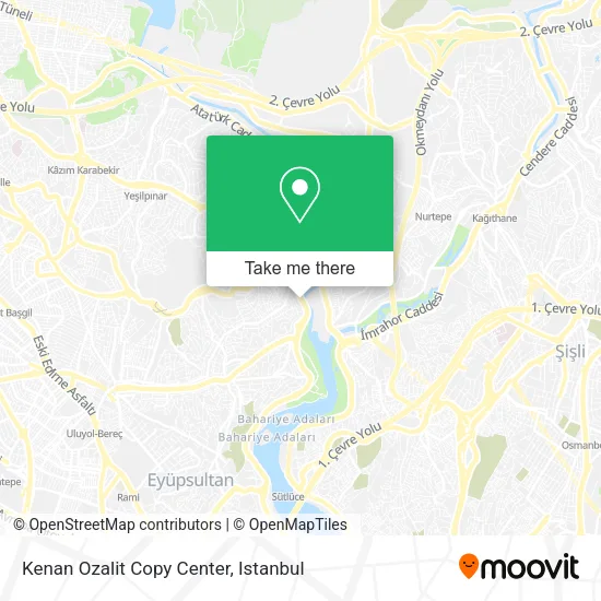 Kenan Ozalit Copy Center map
