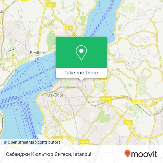 Сабанджи Кюльтюр Ситеси map