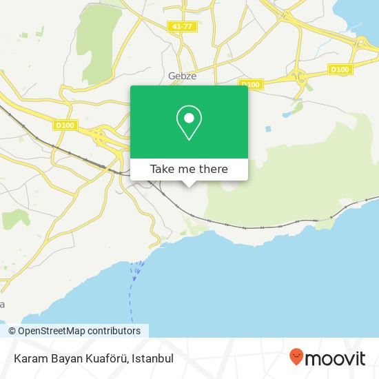 Karam Bayan Kuaförü map