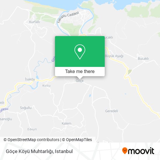 Göçe Köyü Muhtarlığı map