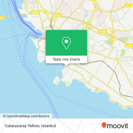 Galatasaray Yelken map