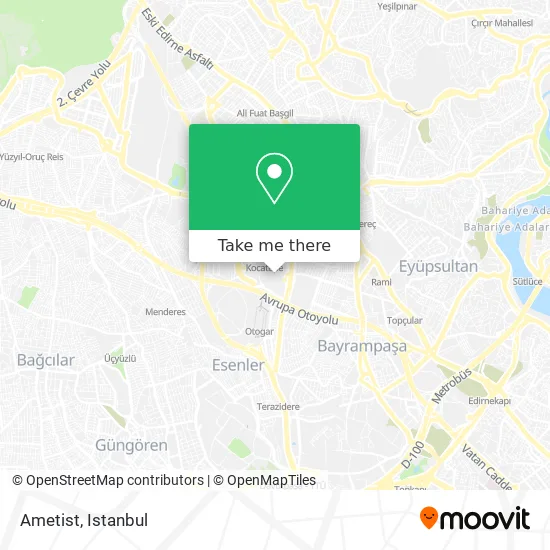 Ametist map