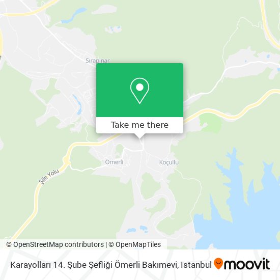 Karayolları 14. Şube Şefliği Ömerli Bakımevi map