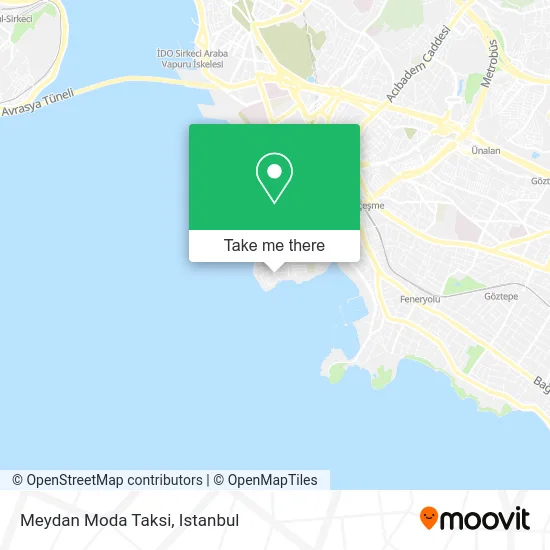 Meydan Moda Taksi map