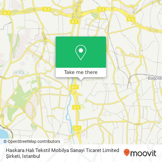 Haskara Halı Tekstil Mobilya Sanayi Ticaret Limited Şirketi map
