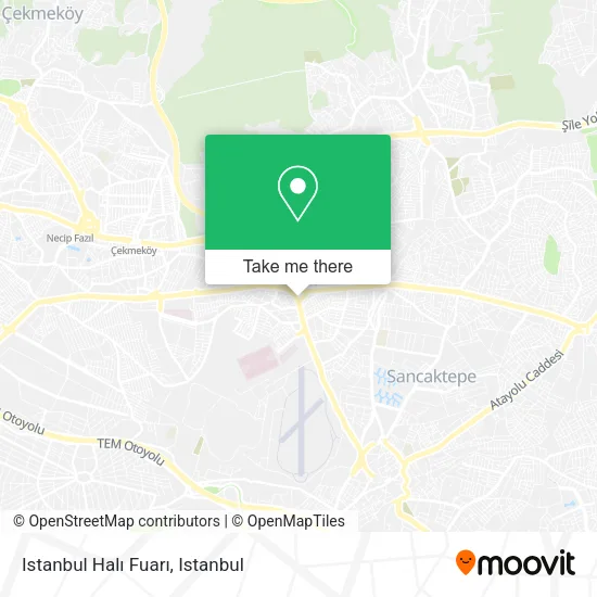 Istanbul Halı Fuarı map