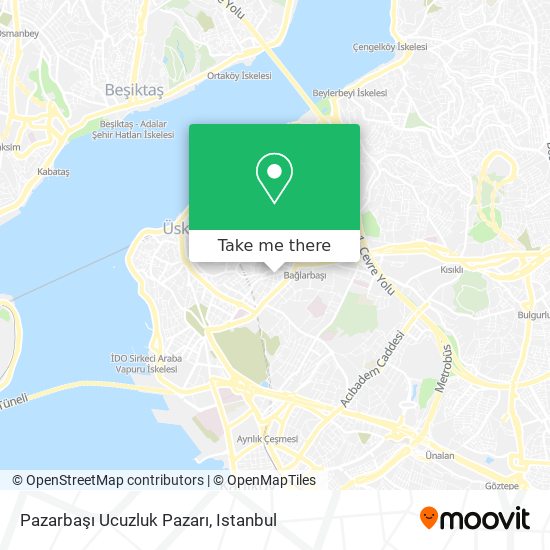 Pazarbaşı Ucuzluk Pazarı map