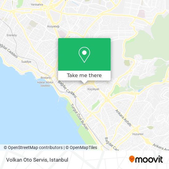 Volkan Oto Servis map