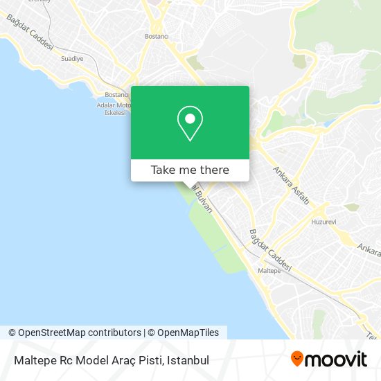 Maltepe Rc Model Araç Pisti map
