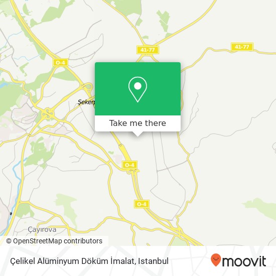 Çelikel Alüminyum Döküm İmalat map