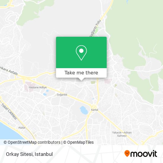 Orkay Sitesi map