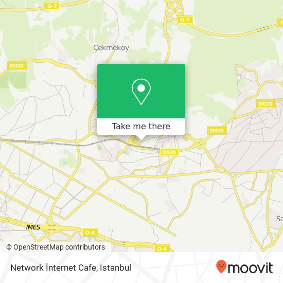 Network İnternet Cafe map