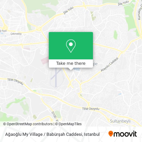 Ağaoğlu My Village / Babürşah Caddesi map