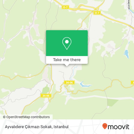 Ayvalıdere Çıkmazı Sokak map