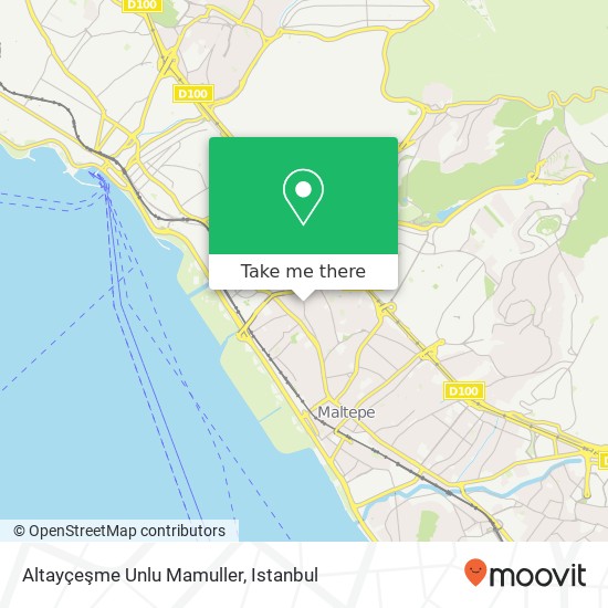 Altayçeşme Unlu Mamuller map