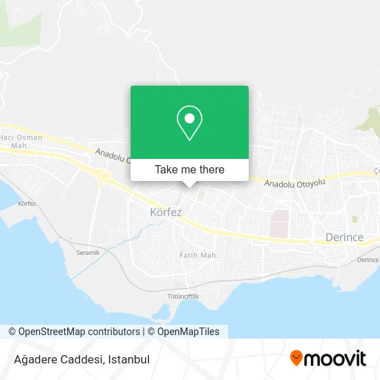 Ağadere Caddesi map