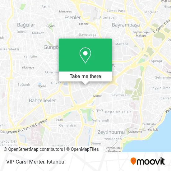 VIP Carsi Merter map