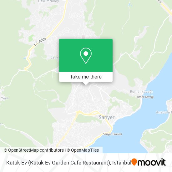 Kütük Ev (Kütük Ev Garden Cafe Restaurant) map