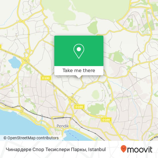 Чинардере Спор Тесислери Паркы map