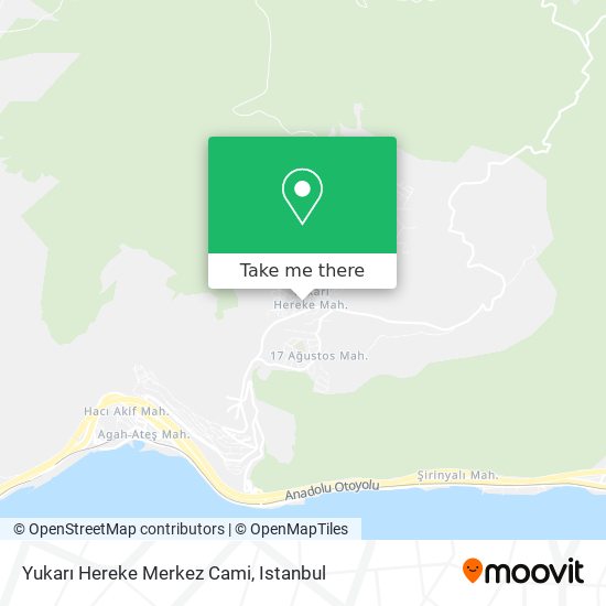 Yukarı Hereke Merkez Cami map