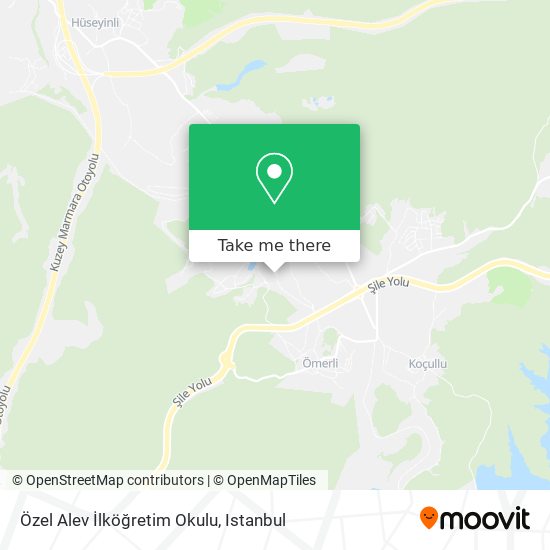 Özel Alev İlköğretim Okulu map