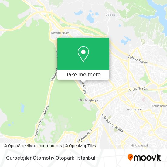 Gurbetçiler Otomotiv Otopark map